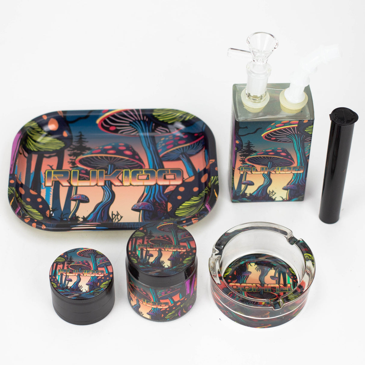 7 Pcs. Smoking Gift Set Bundle JJ Distribution 7 Pcs Kit 2