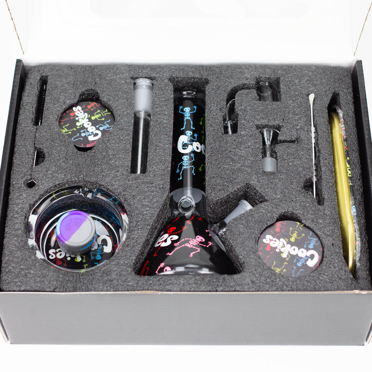 10 Pcs. Bong Gift Set Glass Bong JJ Distribution