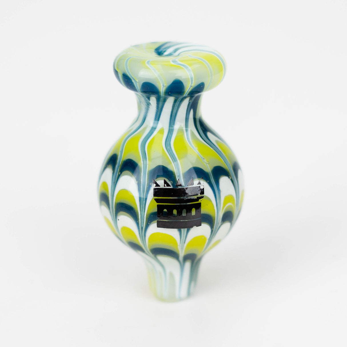 Castle Glassworks | Bubble Cap – Swirly Cap · Dabber · Insert · Clip · Nail Castle Glassworks
