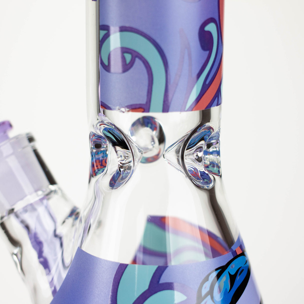 Castle Glassworks | 16" Octopus Beaker Bong Glass Bong Castle Glassworks