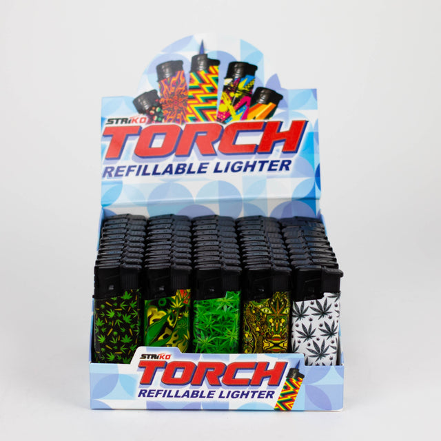 STRiKO | refillable torch lighter Box of 50 Torch ONE