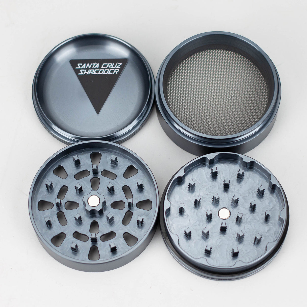 SANTA CRUZ SHREDDER | Large 4-piece Shredder Regular Grinder Cannatron
