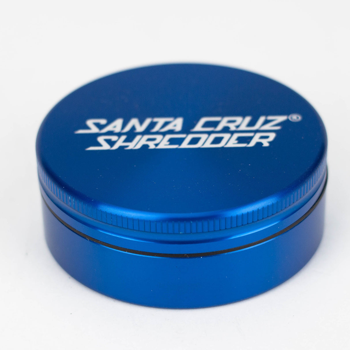 SANTA CRUZ SHREDDER | Large 2-piece Shredder Regular Grinder Cannatron Blue