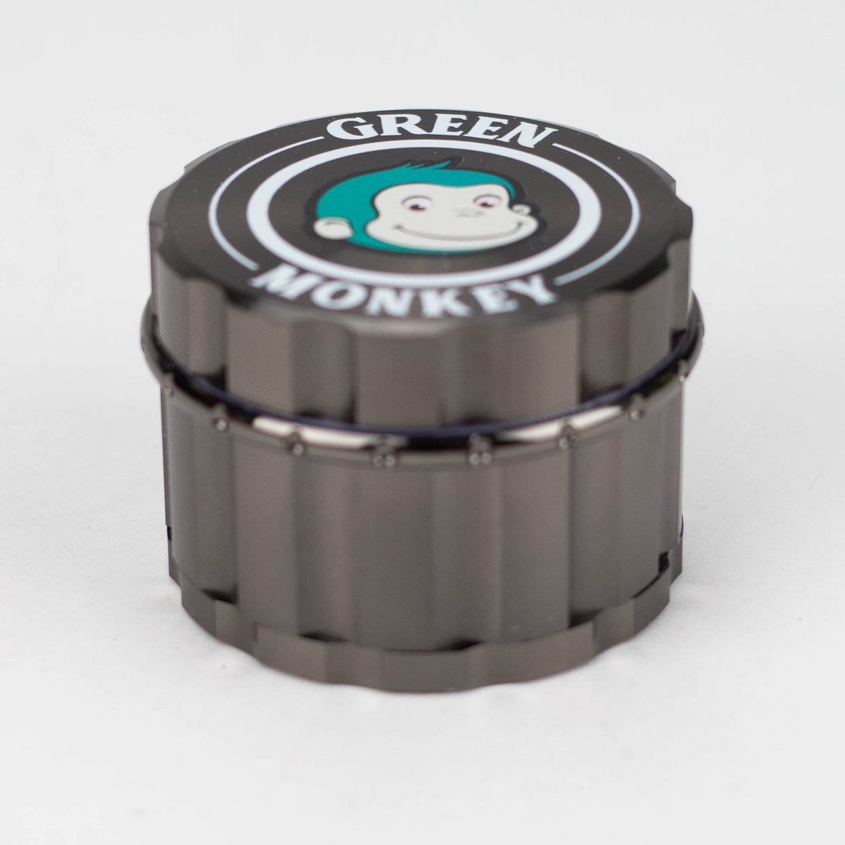 Green Monkey | Javan Grinder - 63MM - Gunmetal Regular Grinder Cannatron