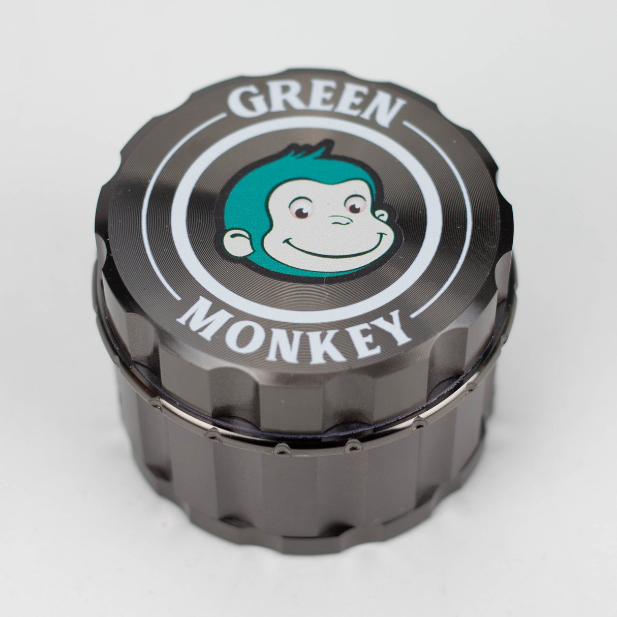 Green Monkey | Javan Grinder - 63MM - Gunmetal Regular Grinder Cannatron