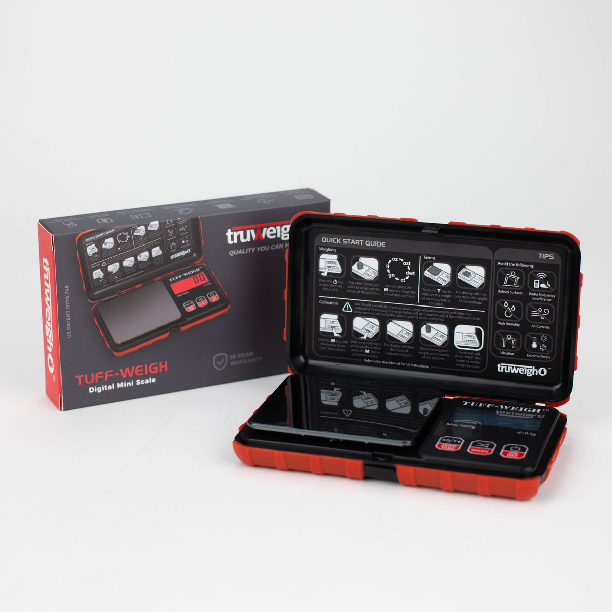 Truweigh | Tuff-Weigh Scale - 1000g x 0.1g Scale Cannatron