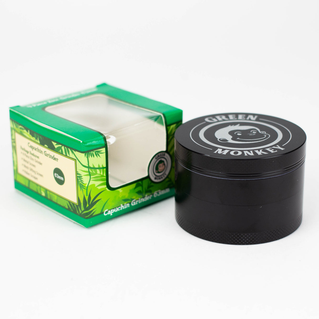 Green Monkey | Capuchin Grinder - 63MM Regular Grinder Cannatron