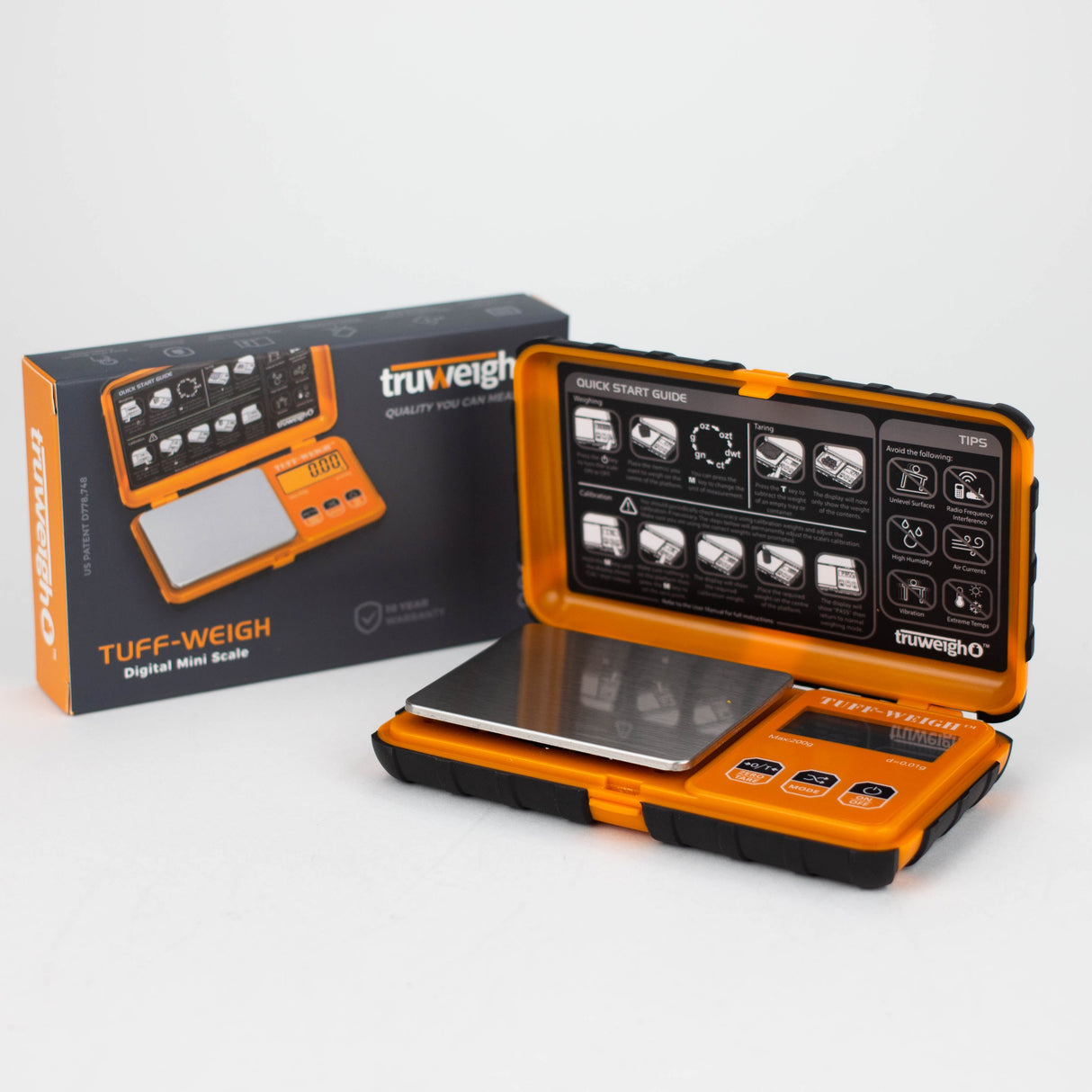 Truweigh | Tuff-Weigh Scale - 200g x 0.01g Scale Cannatron