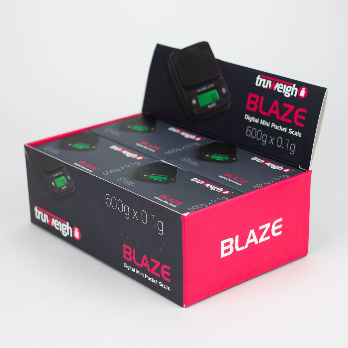 Truweigh | Blaze Scale - 600g x 0.1g - Box of 12 Scale Cannatron
