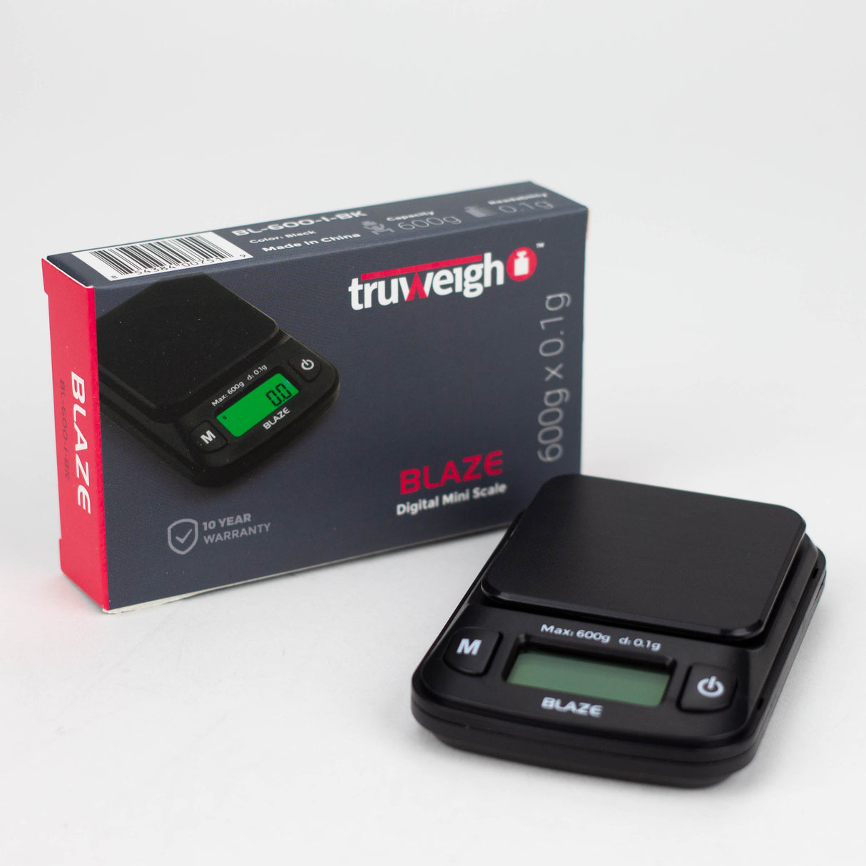 Truweigh | Blaze Scale - 600g x 0.1g - Box of 12 Scale Cannatron