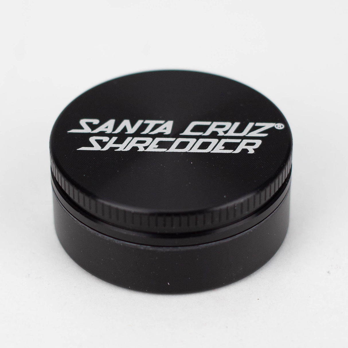 SANTA CRUZ SHREDDER | Small 2-piece Shredder Regular Grinder Cannatron Black