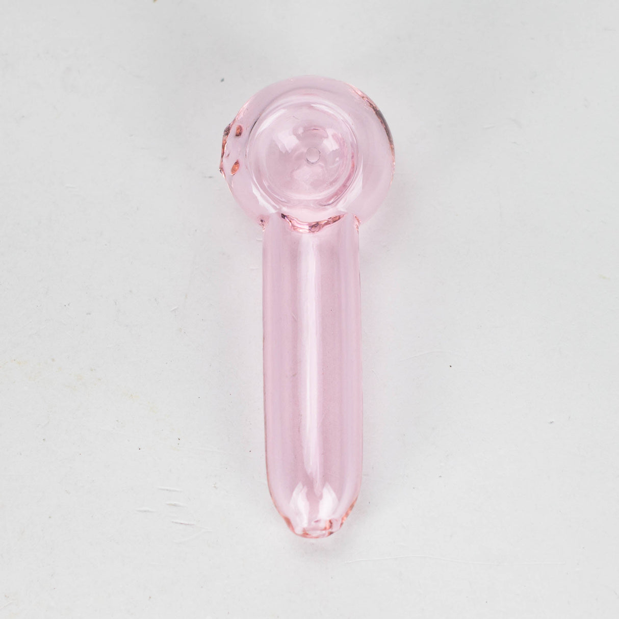 4" Pink Premium Glass Pipe Box of 12 Glass Pipe 777 Smoke Clear