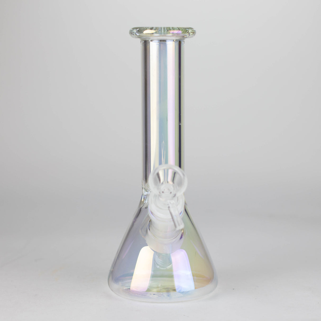 8" Electroplated Beaker Glass bong Glass Bong Super Supplys Inc