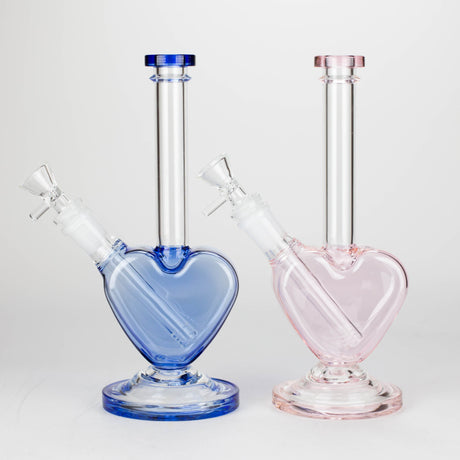 Z10" Glass Heart Bong - Valentia's day limit Edition Glass Bong 777 Smoke