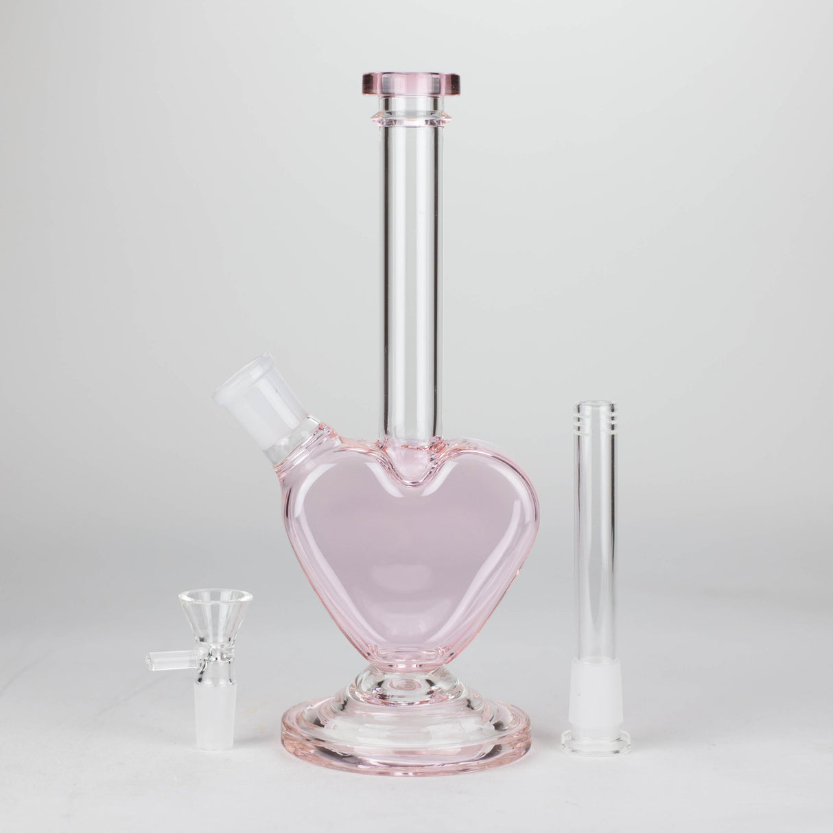 Z10" Glass Heart Bong - Valentia's day limit Edition Glass Bong 777 Smoke