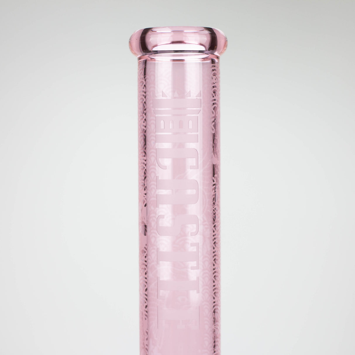 Castle Glassworks | 16" Koi Fish Etched Beaker Glass Bong Castle Glassworks