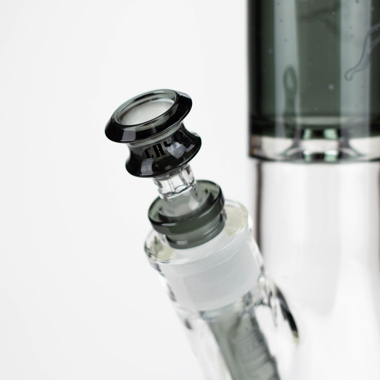 Castle Glassworks | 16" Wolf Etched Beaker Glass Bong Castle Glassworks