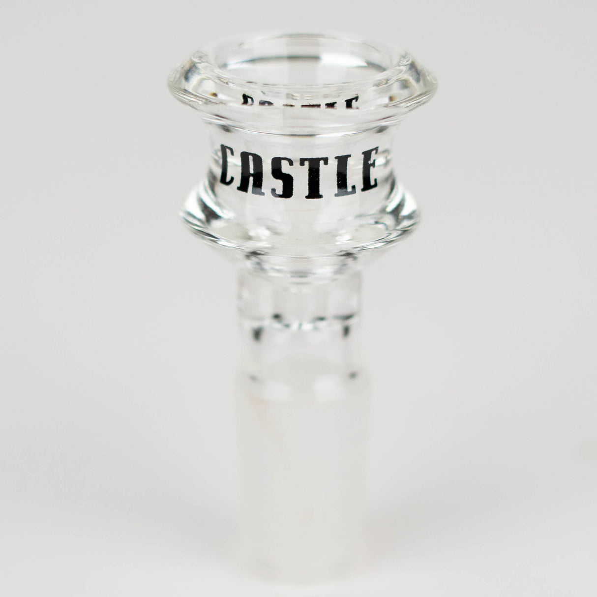 Castle Glassworks | Bowl – Disk (14mm) Bowl · Banger · Oil Burner Castle Glassworks Clear