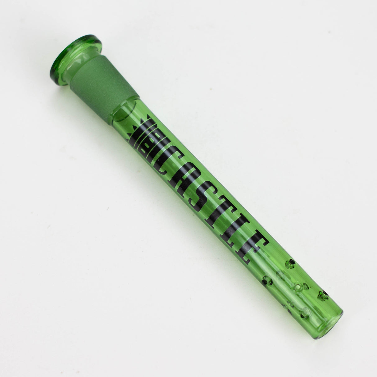 Castle Glassworks | Downstem – 9 Hole (5 in) Downstem · Bowlstem Castle Glassworks