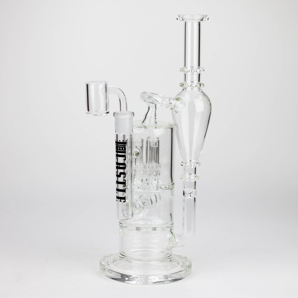 Castle Glassworks | 9" 2-in-1 Big Boy Rig Glass Rig Castle Glassworks