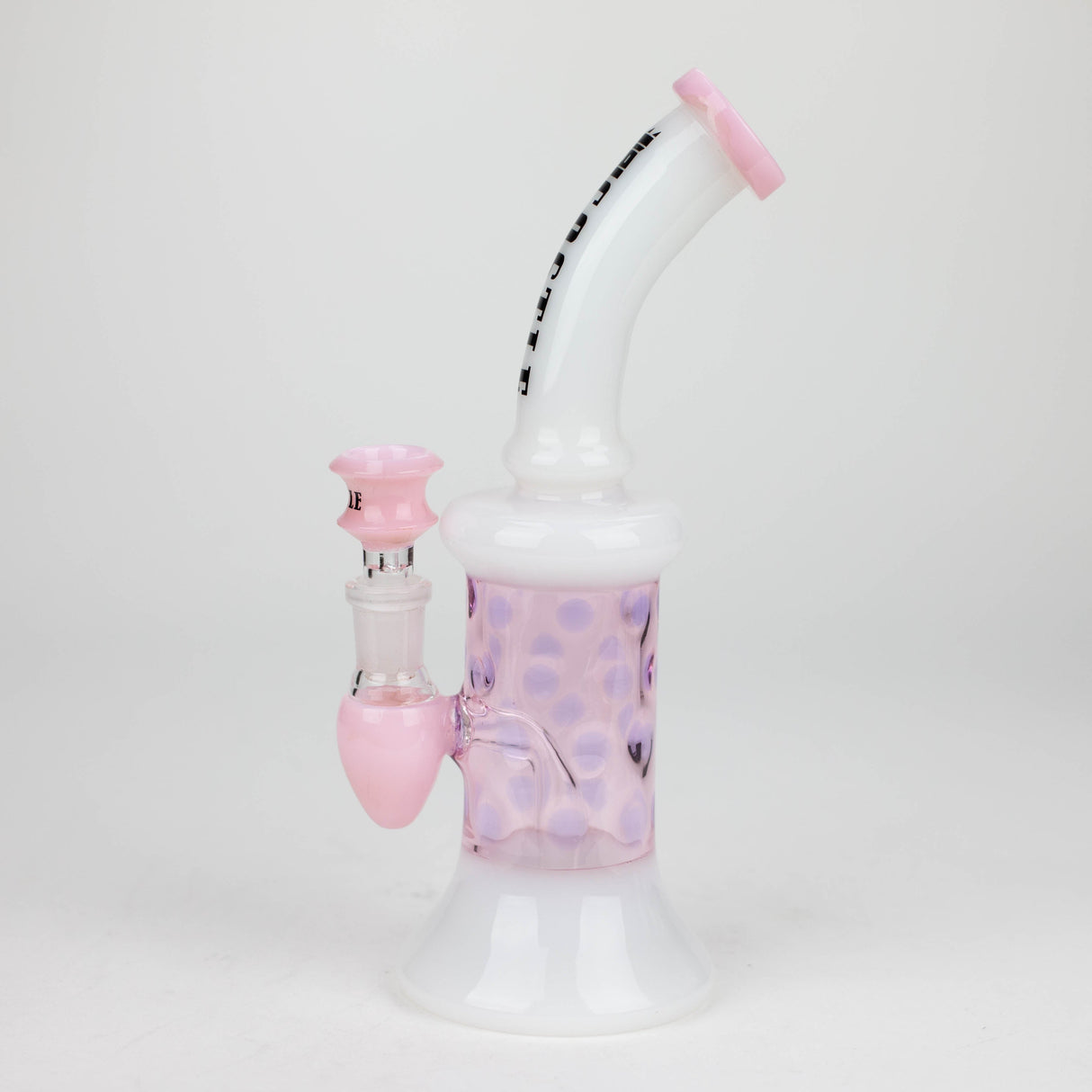 Castle Glassworks | 9" 2-in-1 Color Spots Rig Glass Rig Castle Glassworks