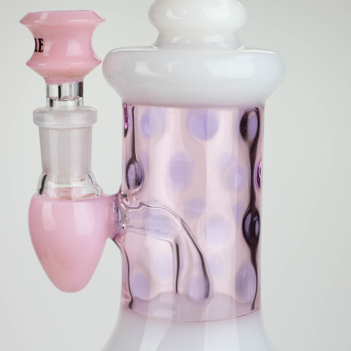 Castle Glassworks | 9" 2-in-1 Color Spots Rig Glass Rig Castle Glassworks