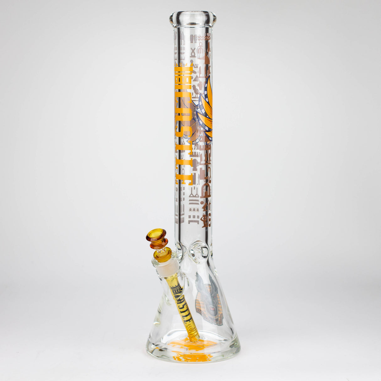 Castle Glassworks | 18" Anubis Beaker Glass Bong Castle Glassworks