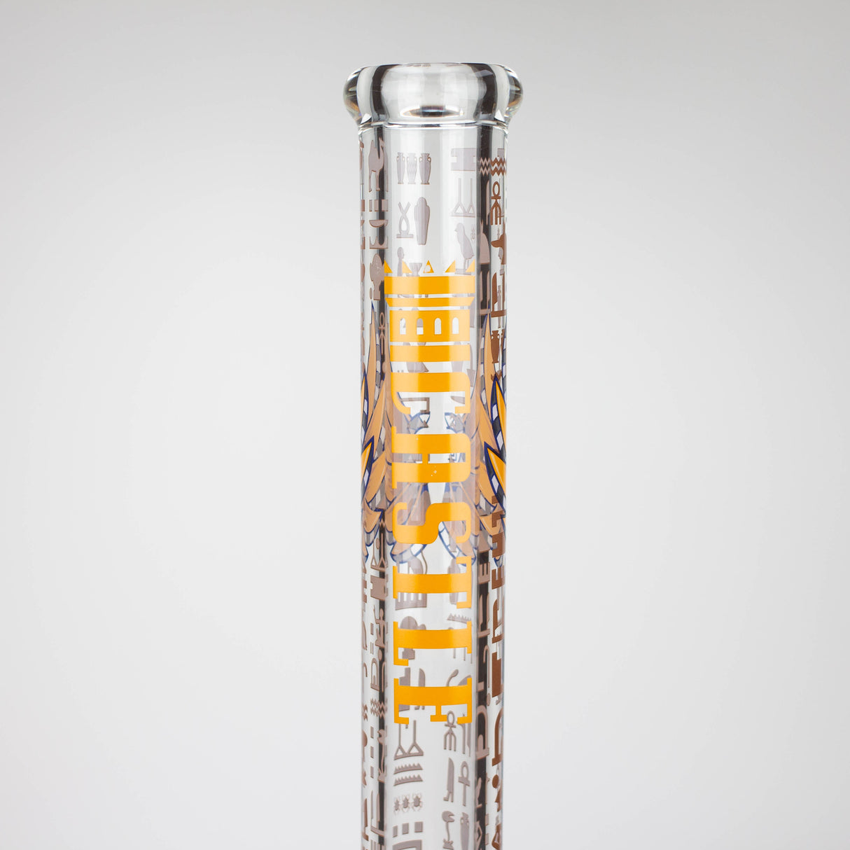 Castle Glassworks | 18" Anubis Beaker Glass Bong Castle Glassworks