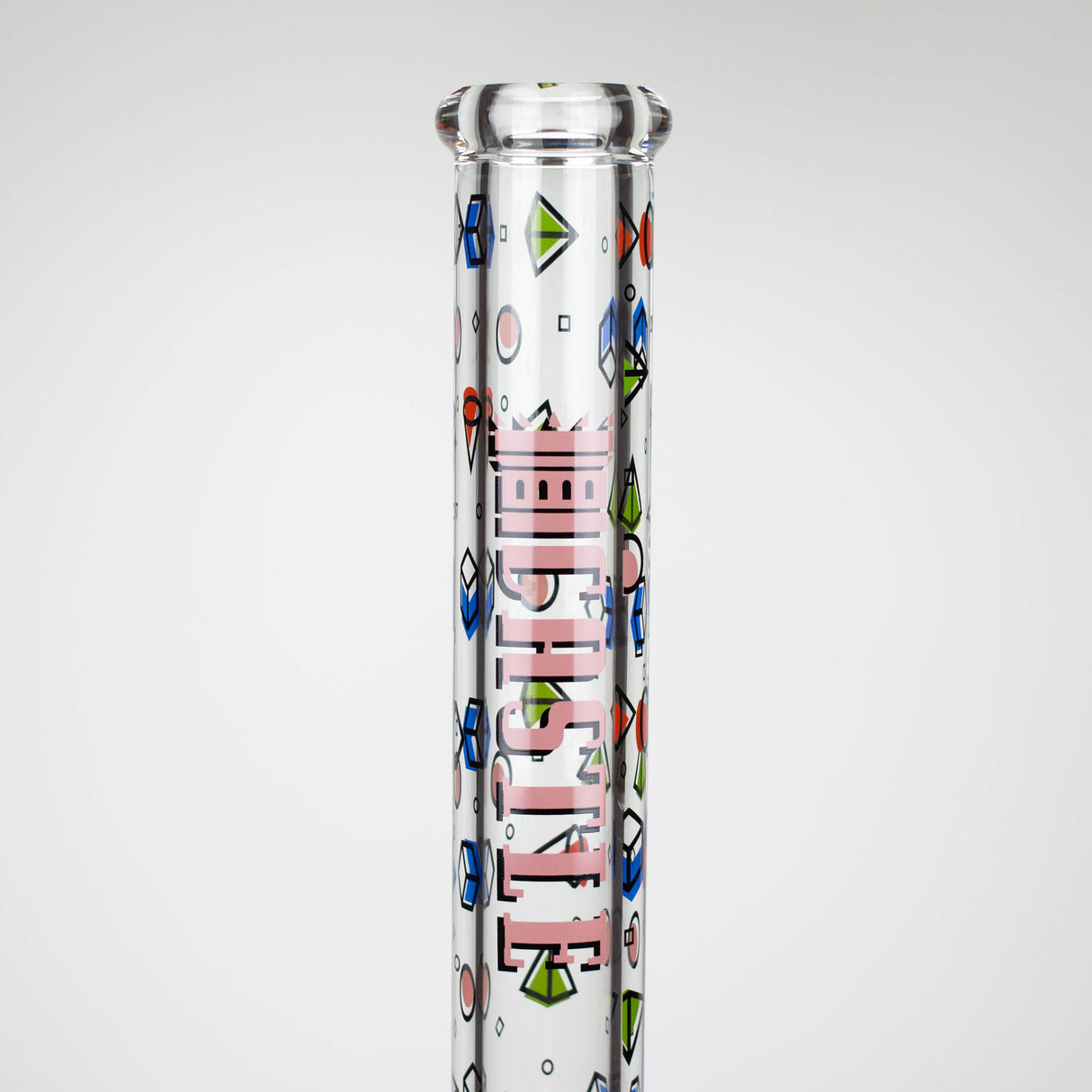 Castle Glassworks | 18" Shapes Beaker Glass Bong Castle Glassworks