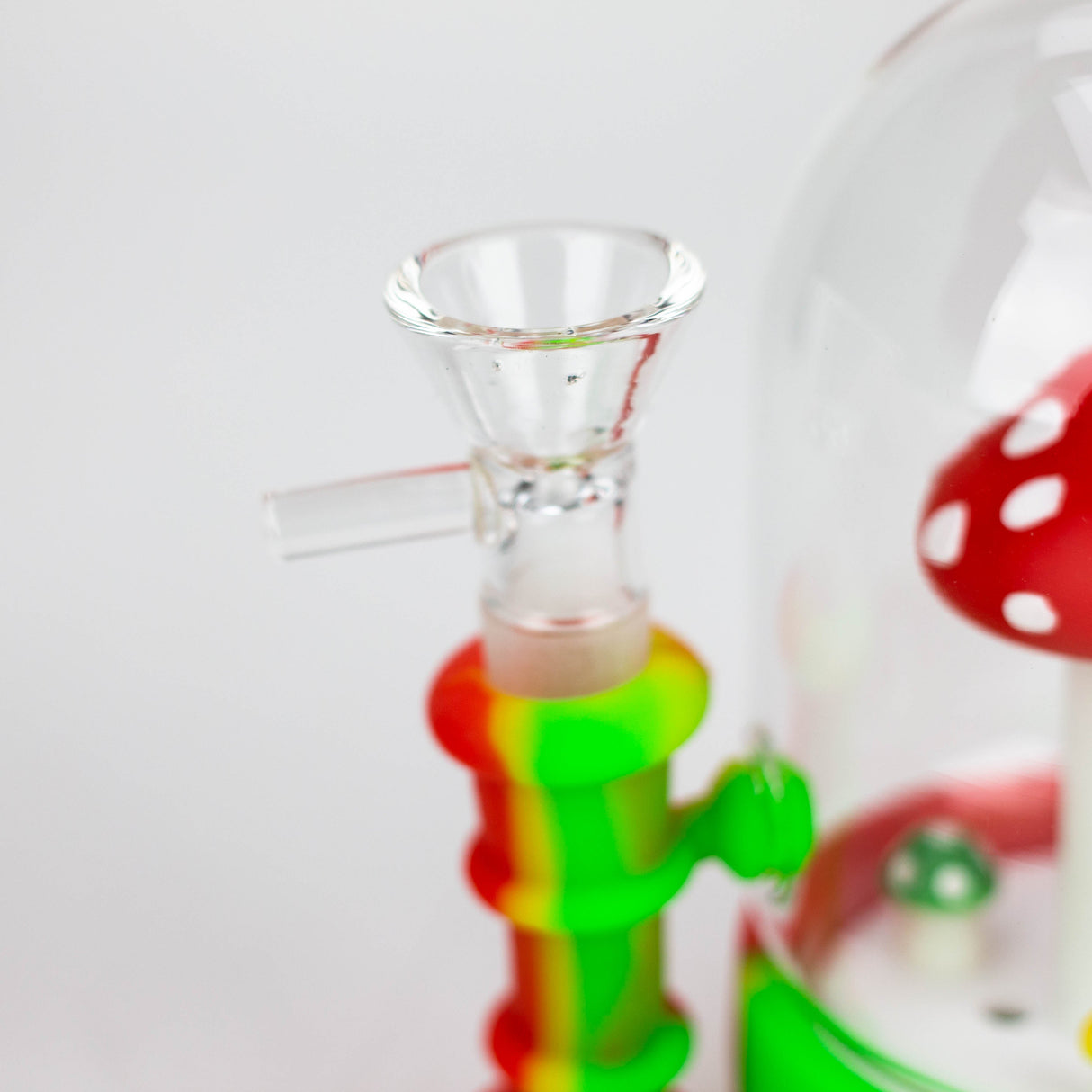 6'' Waterwheel water pipe-Mushroom Resin · Silicone · Plastic Bong YHS Smoke