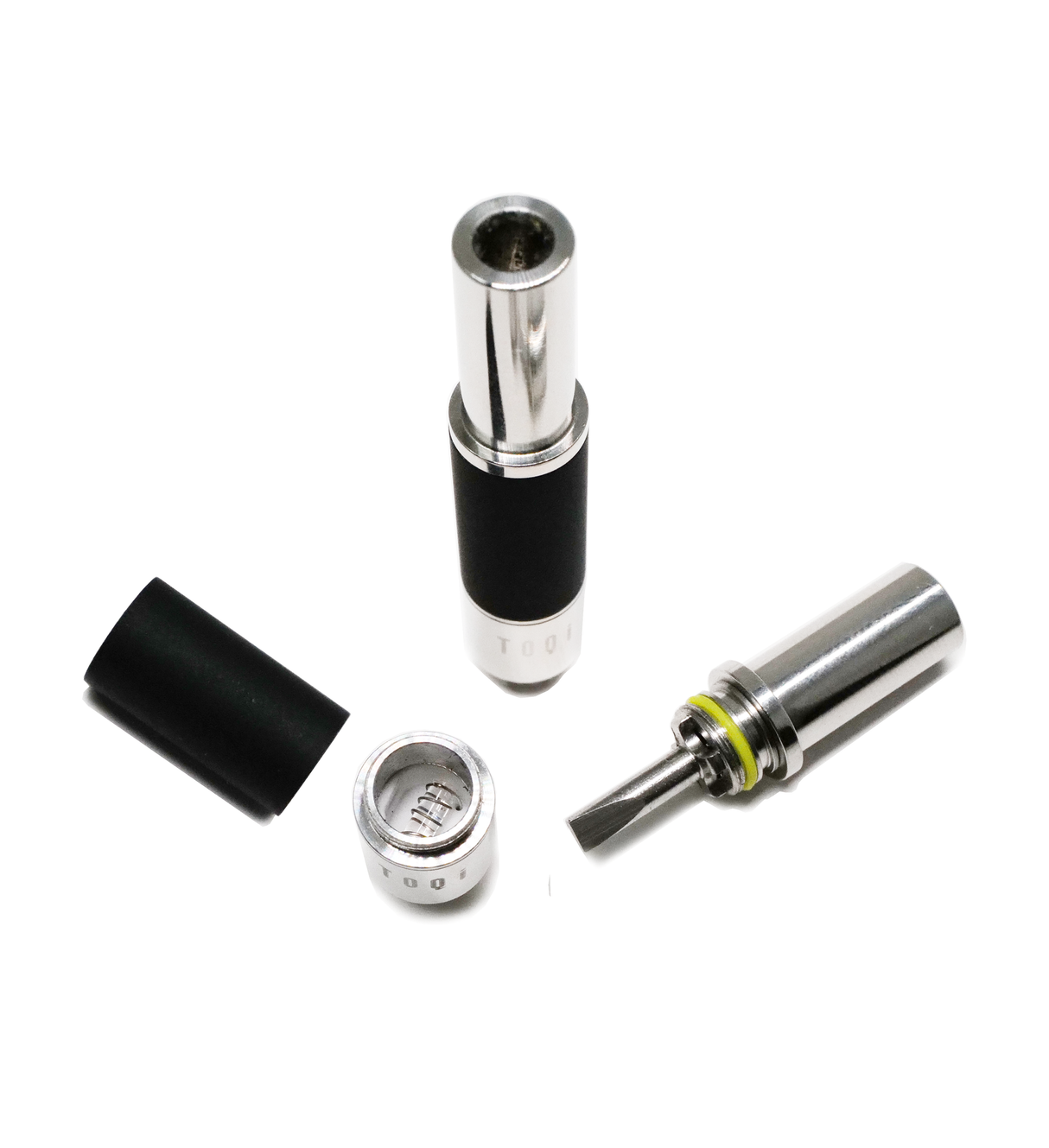 TOQi 510 Dab Cartridge with Built-In Tool & Quartz Coil - Compatible with Wax & Concentrates for Enhanced Flavor & Potency Part · Accessory TOQi
