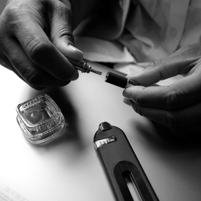 TOQi 510 Dab Cartridge with Built-In Tool & Quartz Coil - Compatible with Wax & Concentrates for Enhanced Flavor & Potency Part · Accessory TOQi