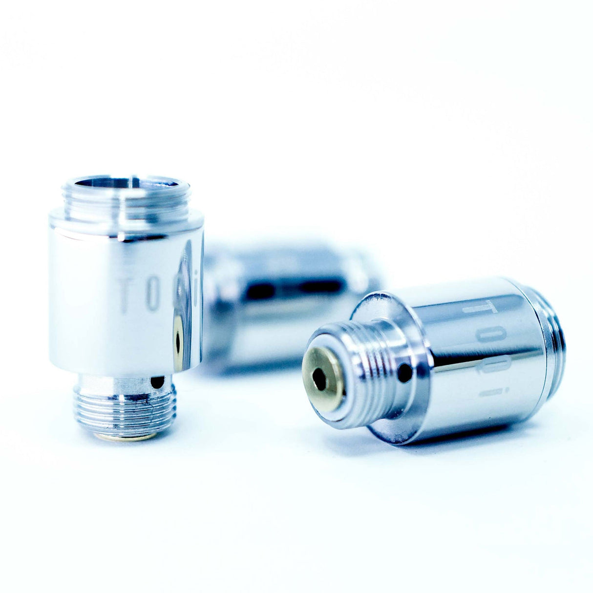 TOQi 510 Quartz Tank 3-Pack - Easy-Replace Dab Cartridge Tanks for Enhanced Wax Concentrate Vaping, Compatible with TOQi 510 Dab Cartridge Part · Accessory TOQi