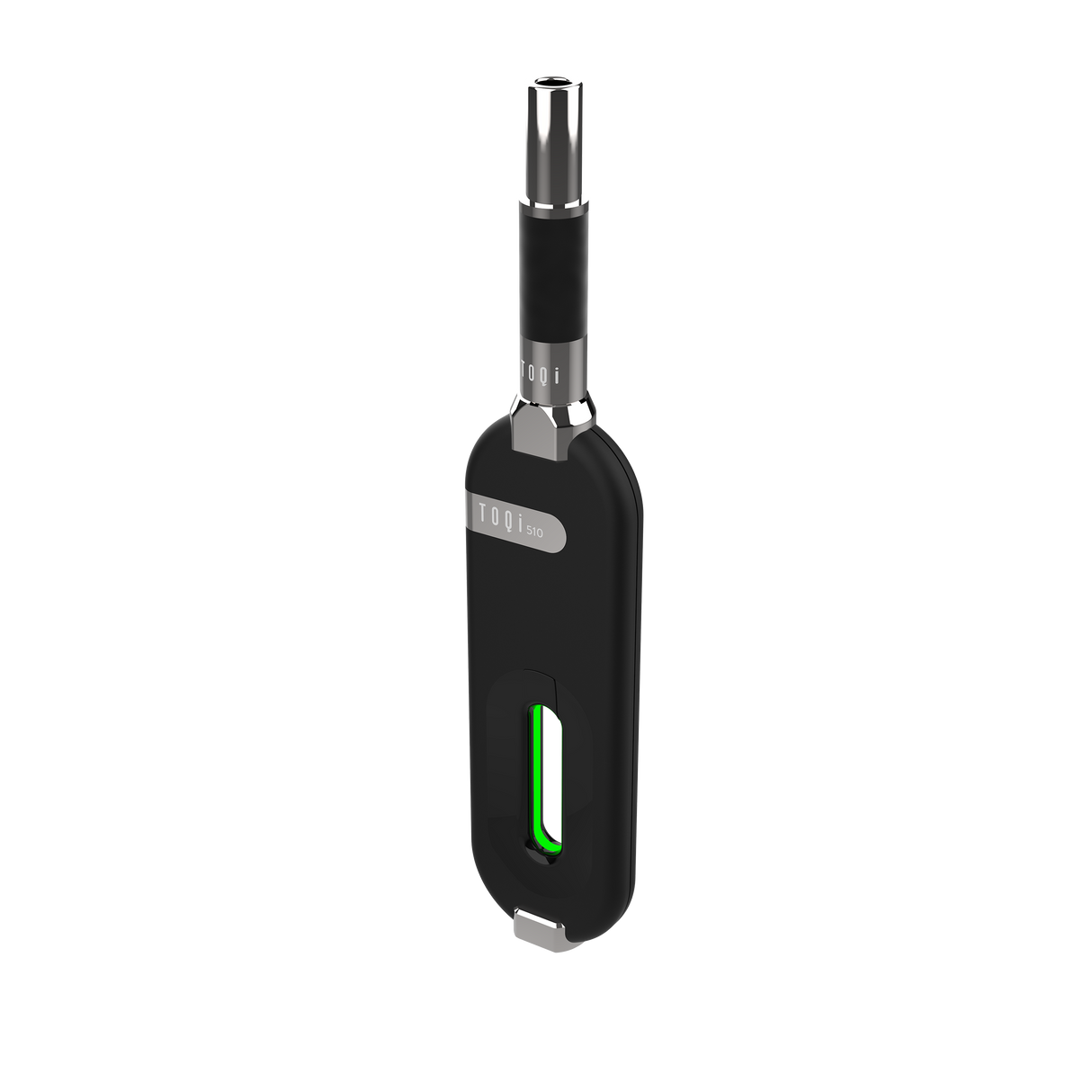 TOQi Dab Bundle: 510 Wireless Vaporizer & Quartz Coil Dab Cartridge - Ultimate Portable Wax Concentrate Vaping Kit with Qi Wireless & USB-C Charging 510 Battery TOQi
