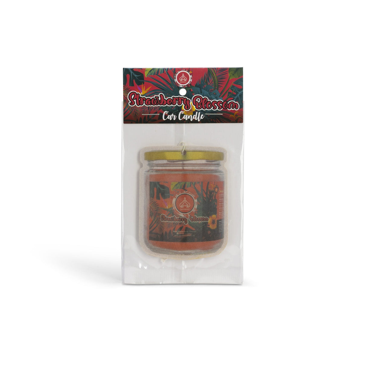 SMOKE OUT Car Candle Air Freshener Air Freshener 420 Paradise STRAWBERRY BLOSSOM