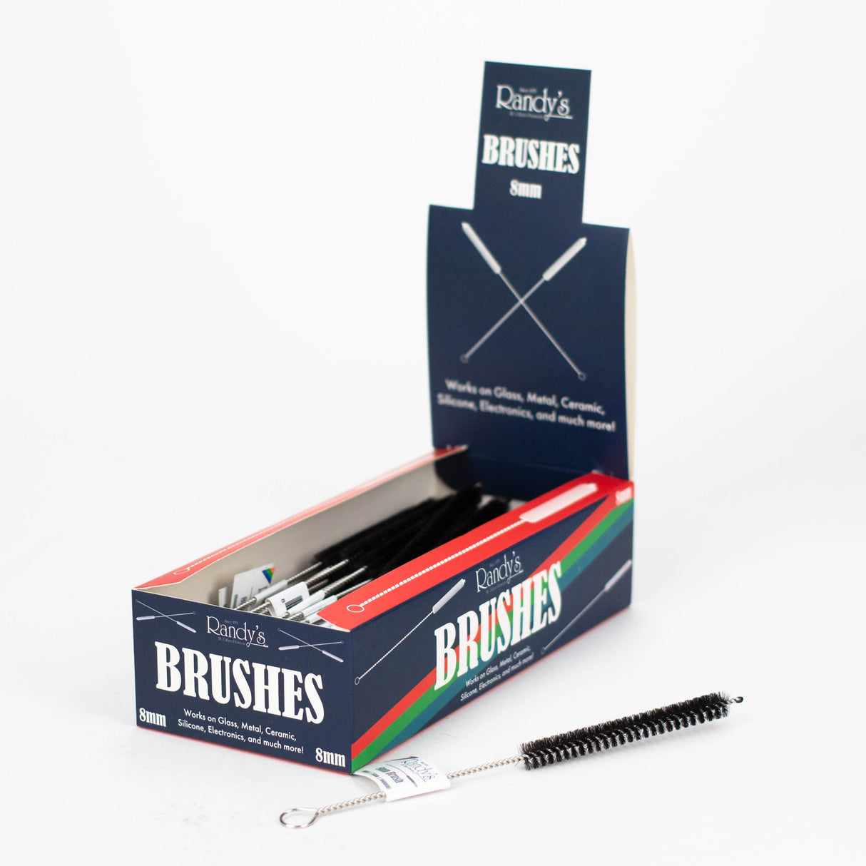 Randy's | 8 mm cleaning brushes box of 48 Brush Smoking Cat Distribution