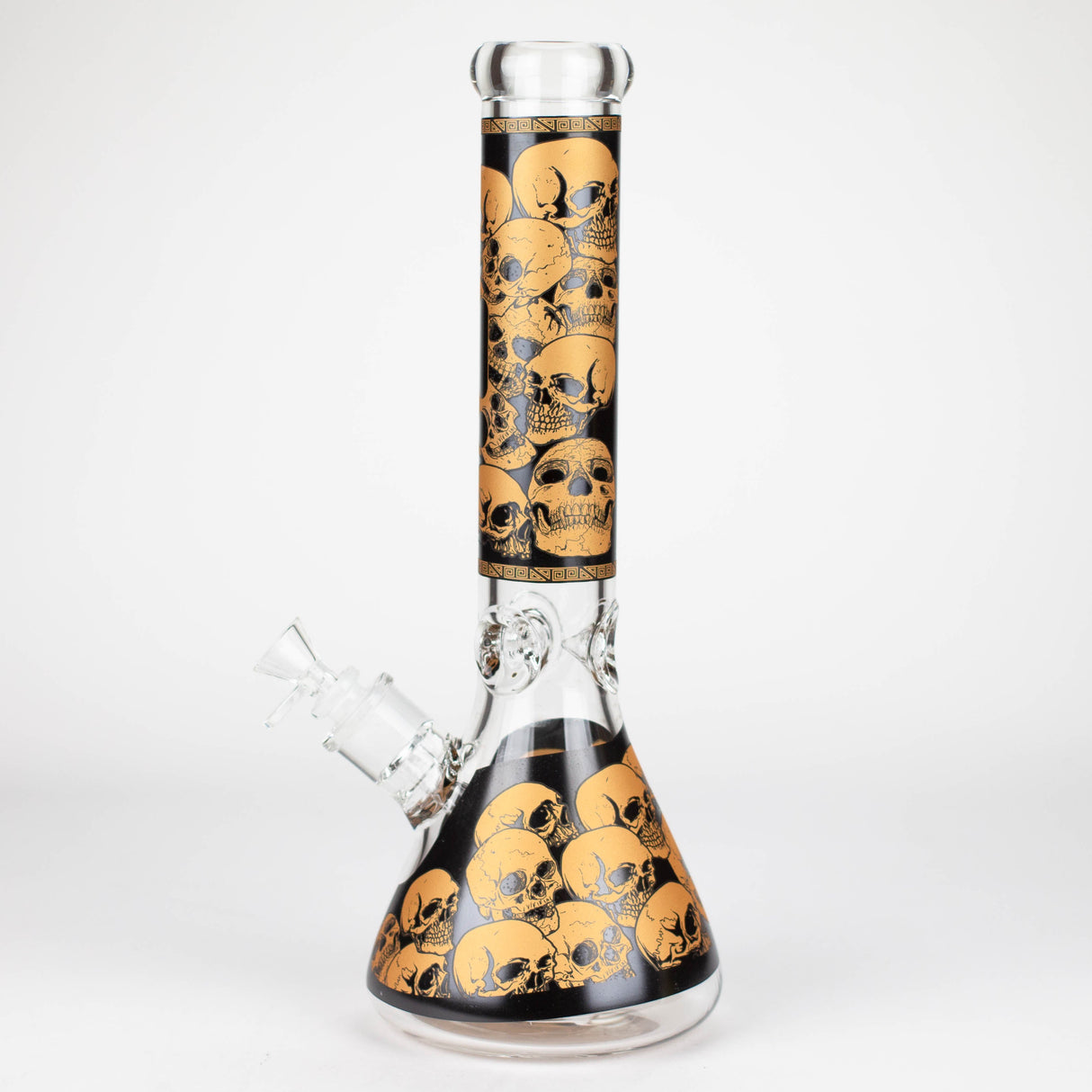 Infyniti | 14" Skull beaker 7 mm glass bong Glass Bong ONE