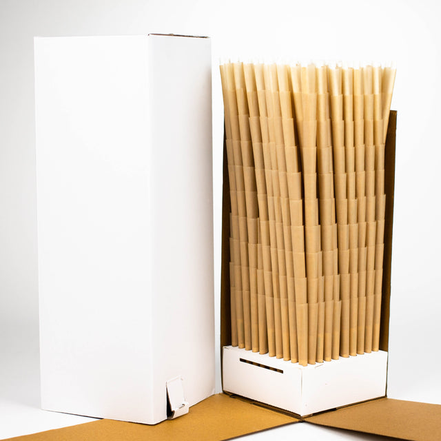 Stash-Pro | Unbleached (Brown) 109 mm Pre-Rolled cones Tower 1000 Pre-rolled Cone (Bulk / Tower) Stash-Pro