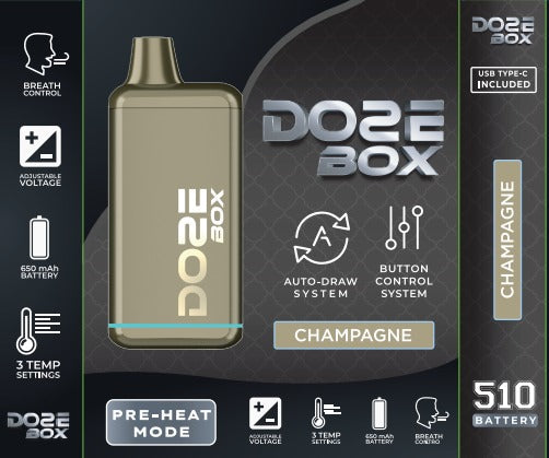 Doze Box | 510 Thread Battery Box of 5 510 Battery Smoke & Vape Distributor