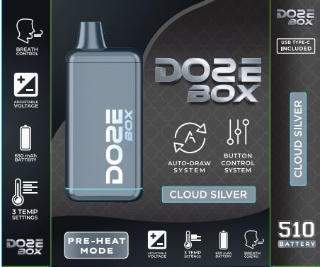 Doze Box | 510 Thread Battery Box of 5 510 Battery Smoke & Vape Distributor