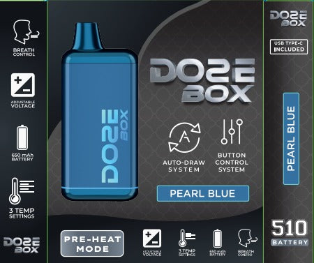 Doze Box | 510 Thread Battery Box of 5 510 Battery Smoke & Vape Distributor