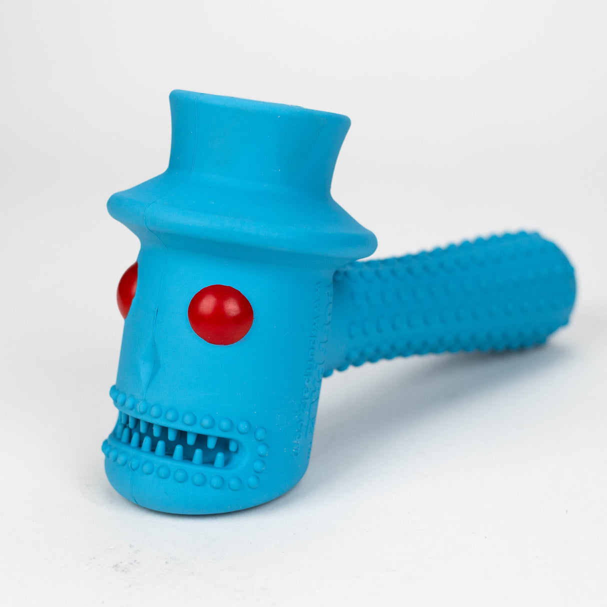 PUFF PALZ | Hippie Hammer rubber dog toy For Pet Smoking Cat Distribution Blue