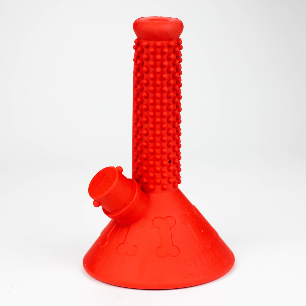 PUFF PALZ | Beaker Buddy rubber dog toy For Pet BG Sales Red