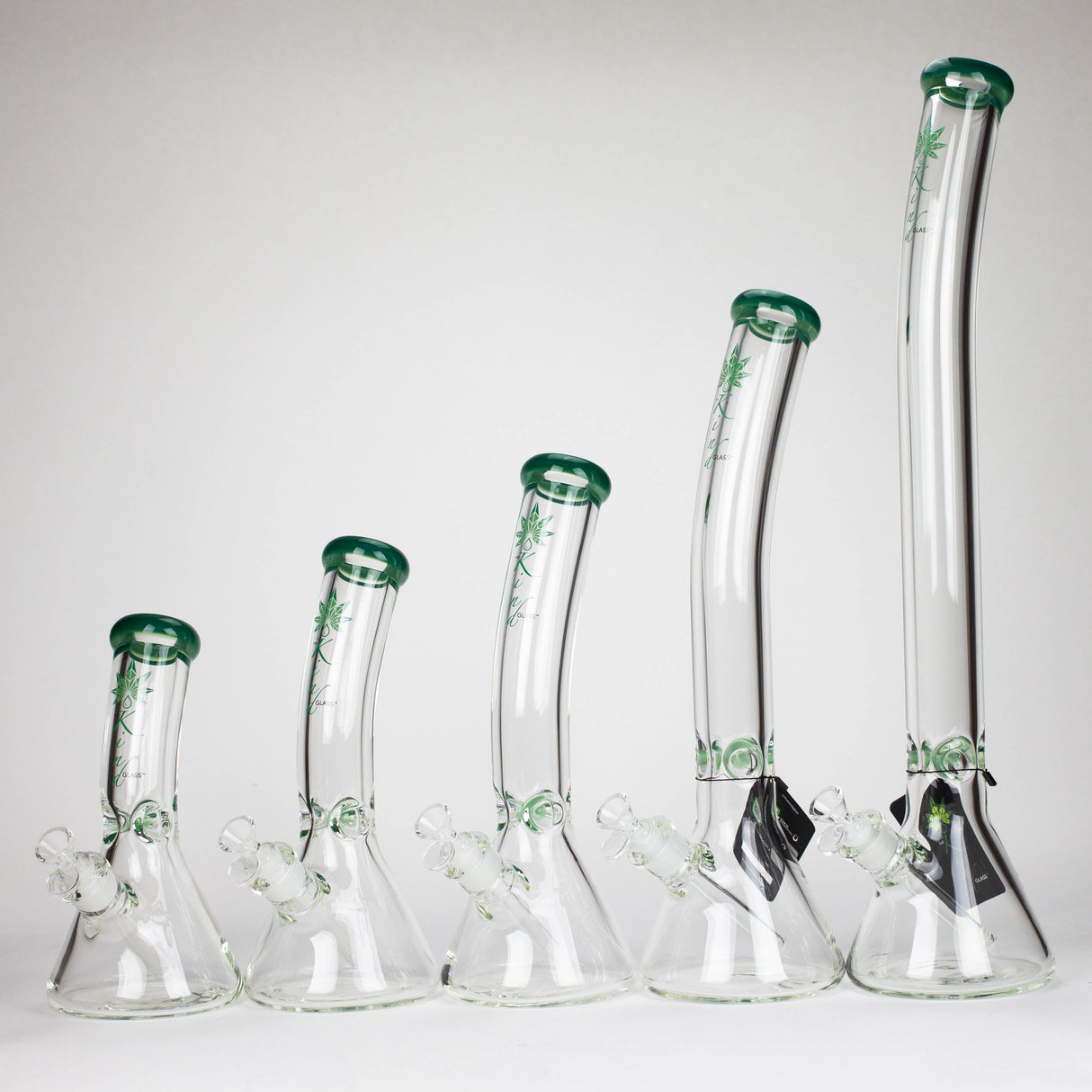 The Kind Glass | Bent Beaker Bong Glass Bong The Kind Pen