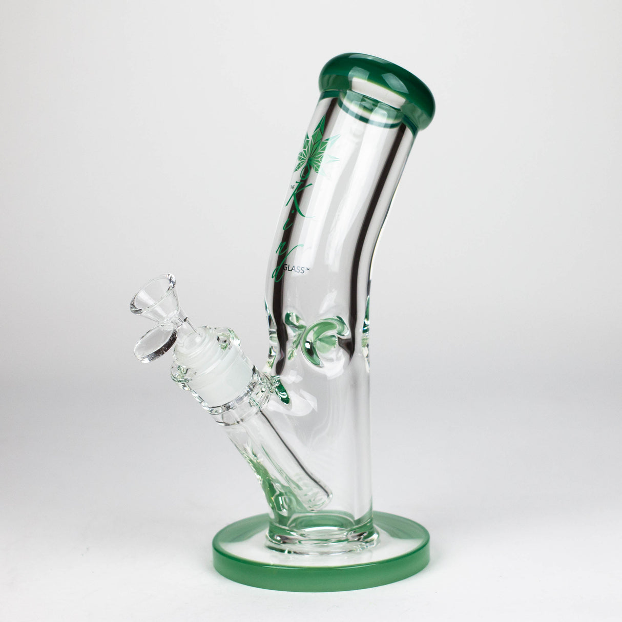 The Kind Glass | Bent Tube Bong Glass Bong The Kind Pen 10"