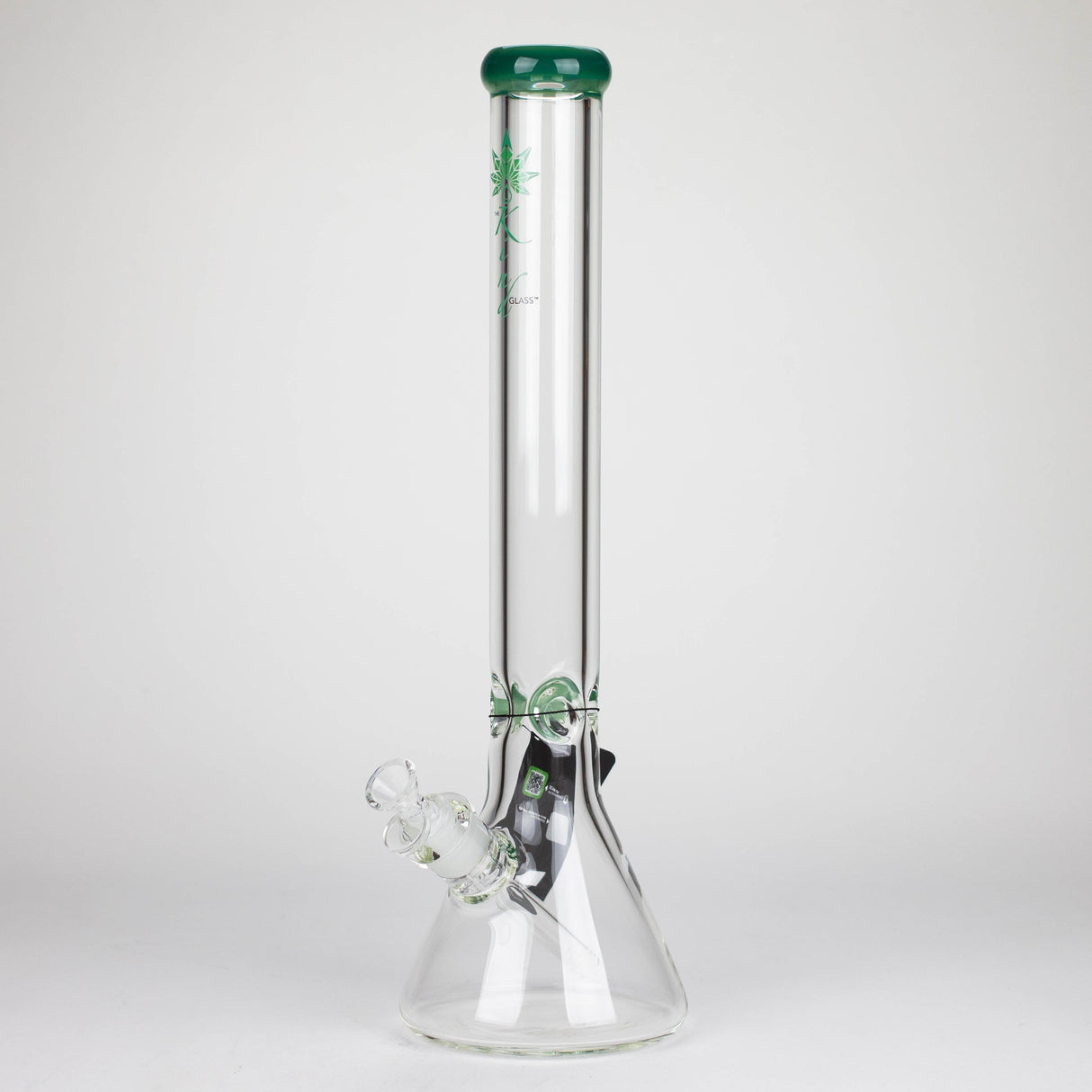The Kind Glass | Straight Beaker Bong Glass Bong The Kind Pen 18"