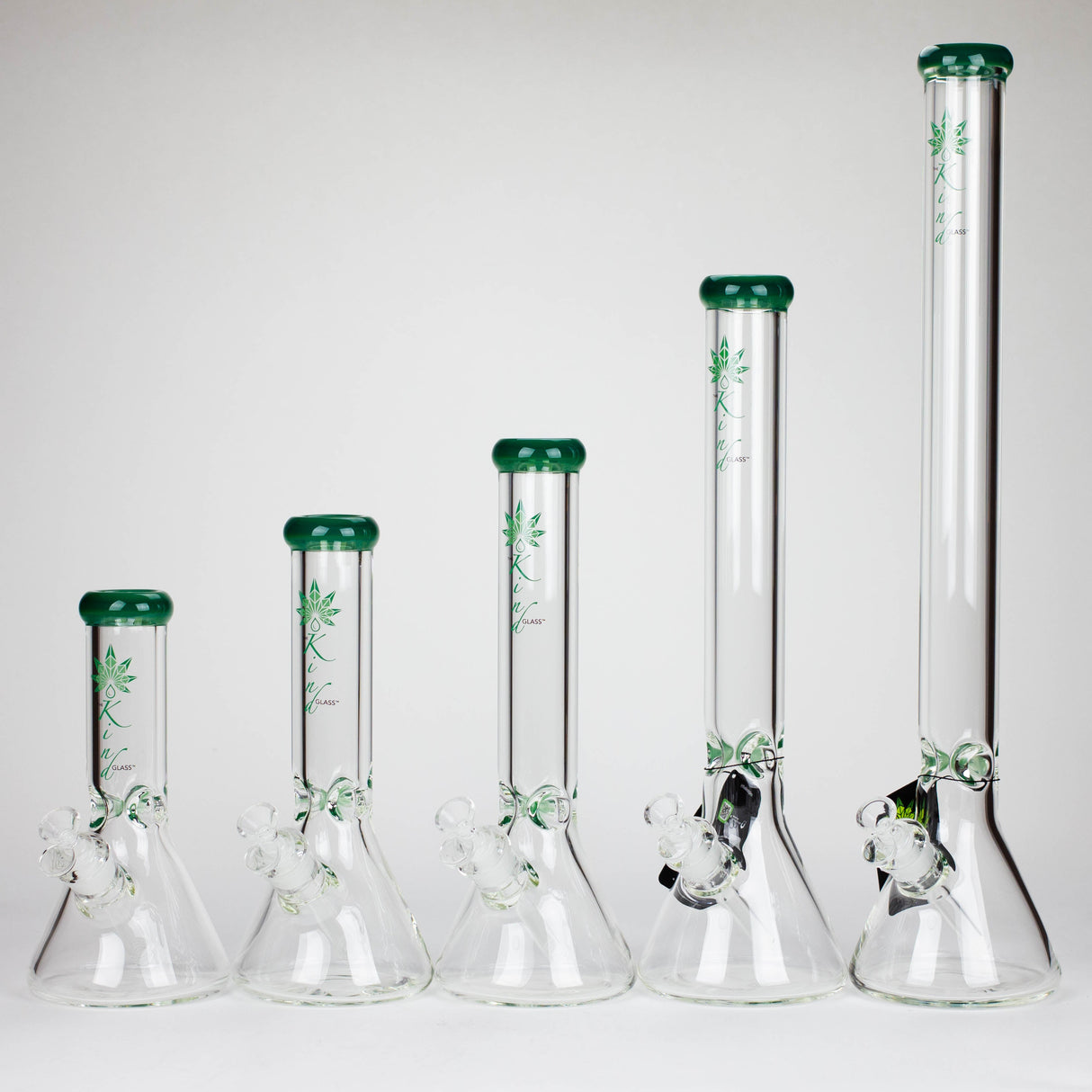 The Kind Glass | Straight Beaker Bong Glass Bong The Kind Pen
