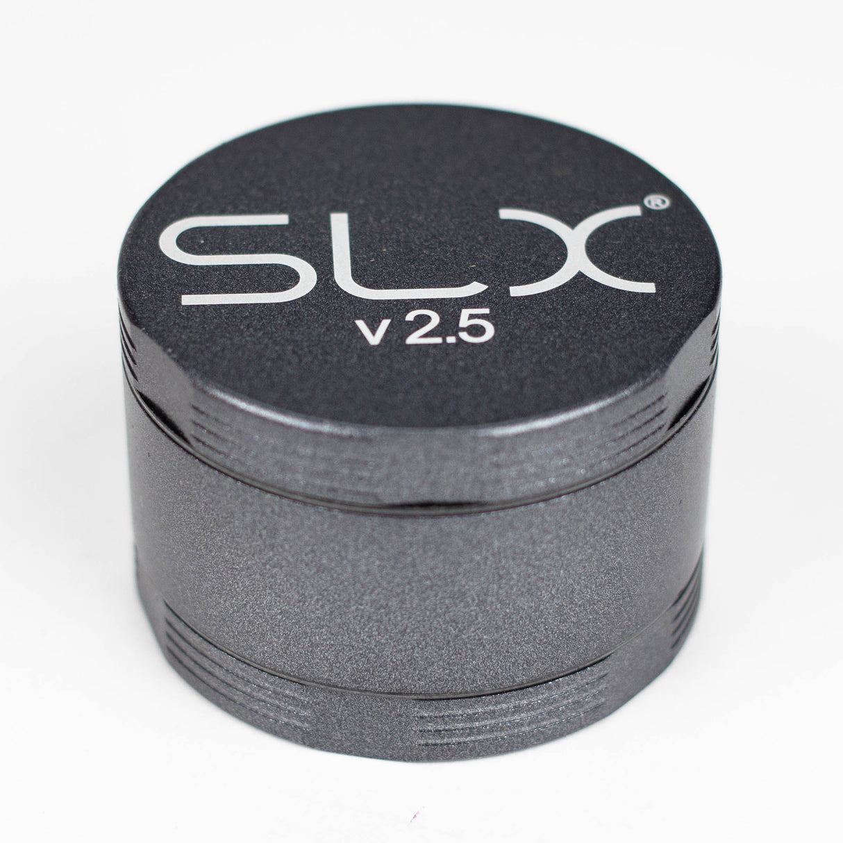 SLX | 2.0 inch Ceramic coated Grinder Small V2.5 Regular Grinder Smoking Cat Distribution Silver