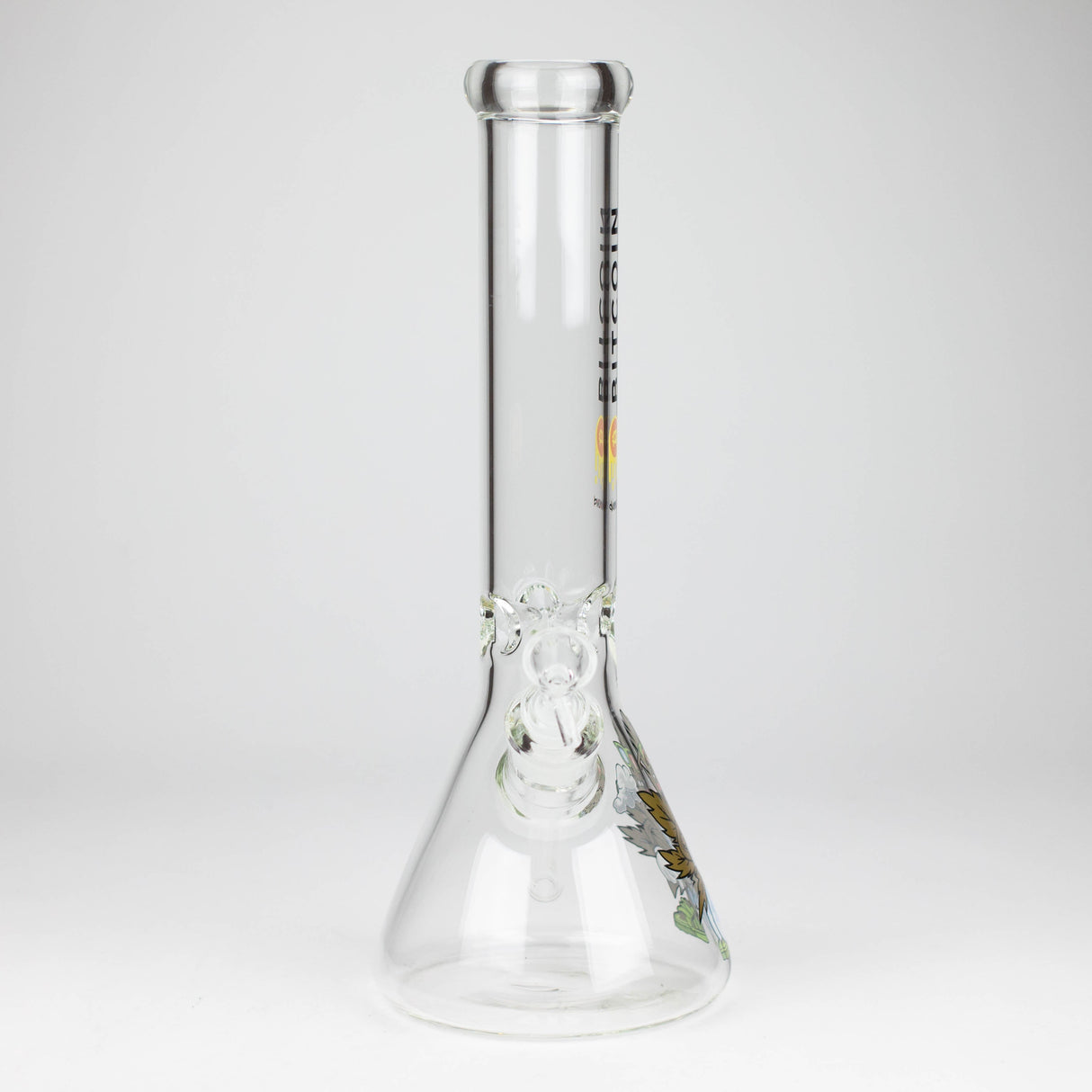 diamond | 14" Crypto Beaker Glass water Bong Glass Bong 420 Paradise