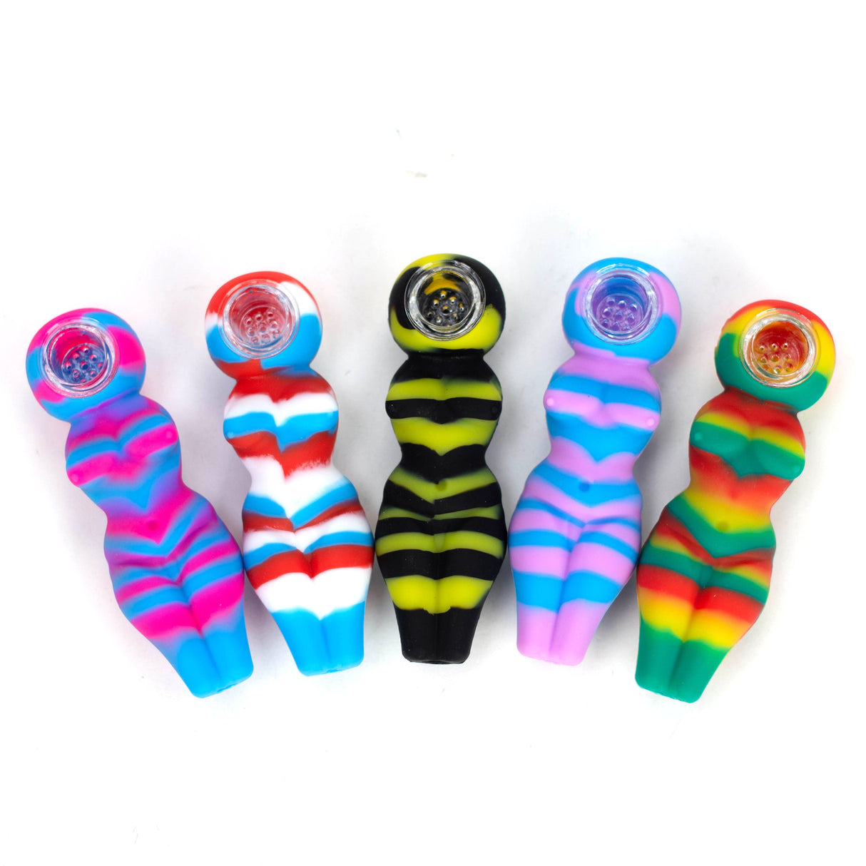 4" Sexy Silicone hand pipe Silicone Pipe ONE